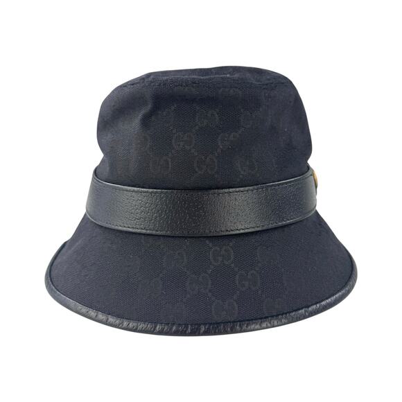 Gucci Monogram Black Bucket Hat main image 8